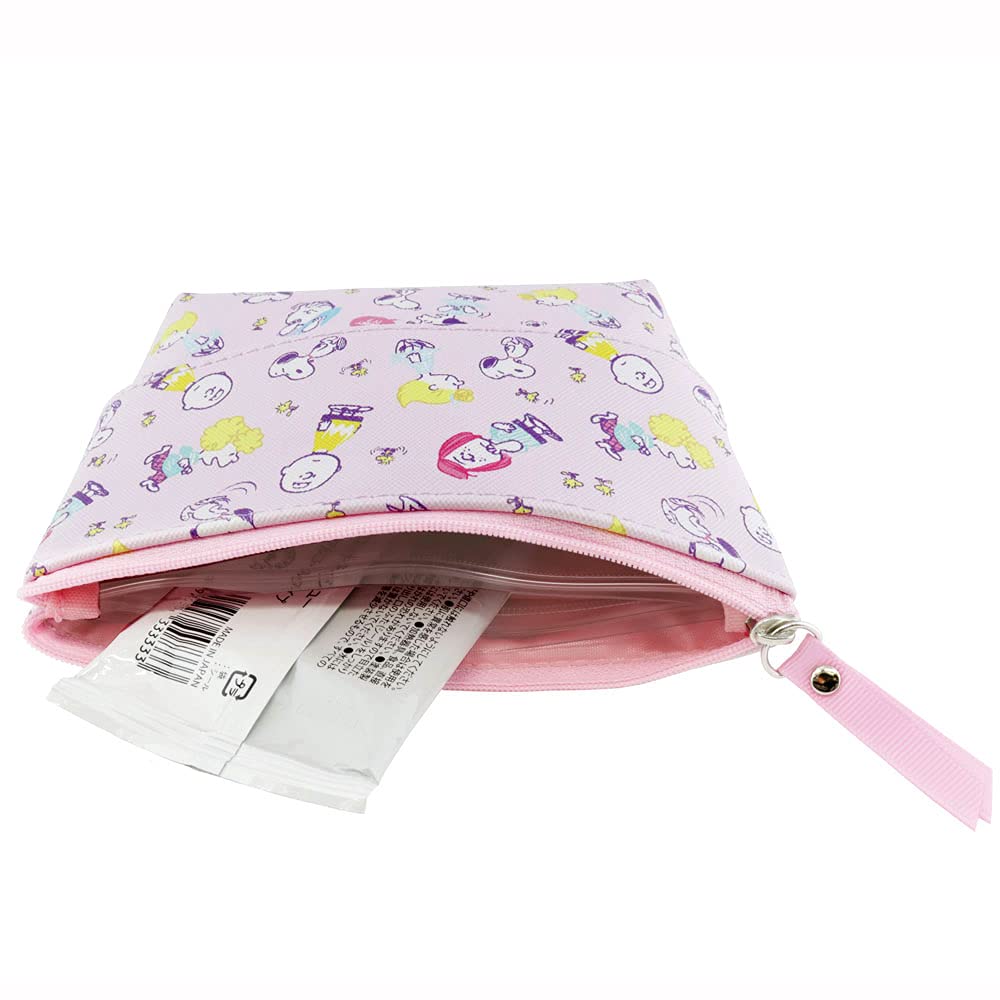 Sunstar Stationery Snoopy Pouch Sheet Case Seapo Plus Glitter with Friends S2313936