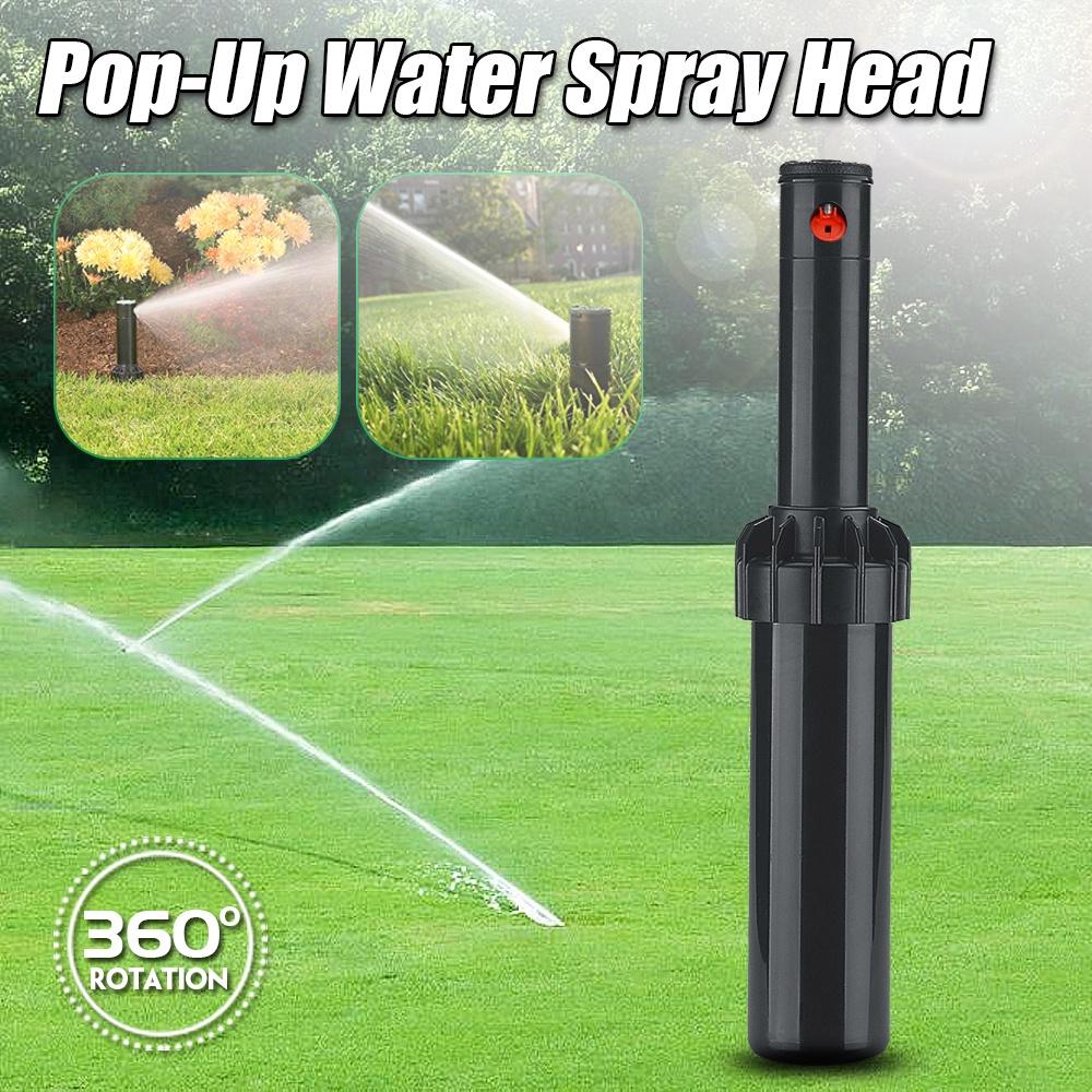 Automatic Rotation Nozzle Lawn Sprinkler Pop-up Spray Head Sprinkler Misting Garden Irrigation Misting Watering System