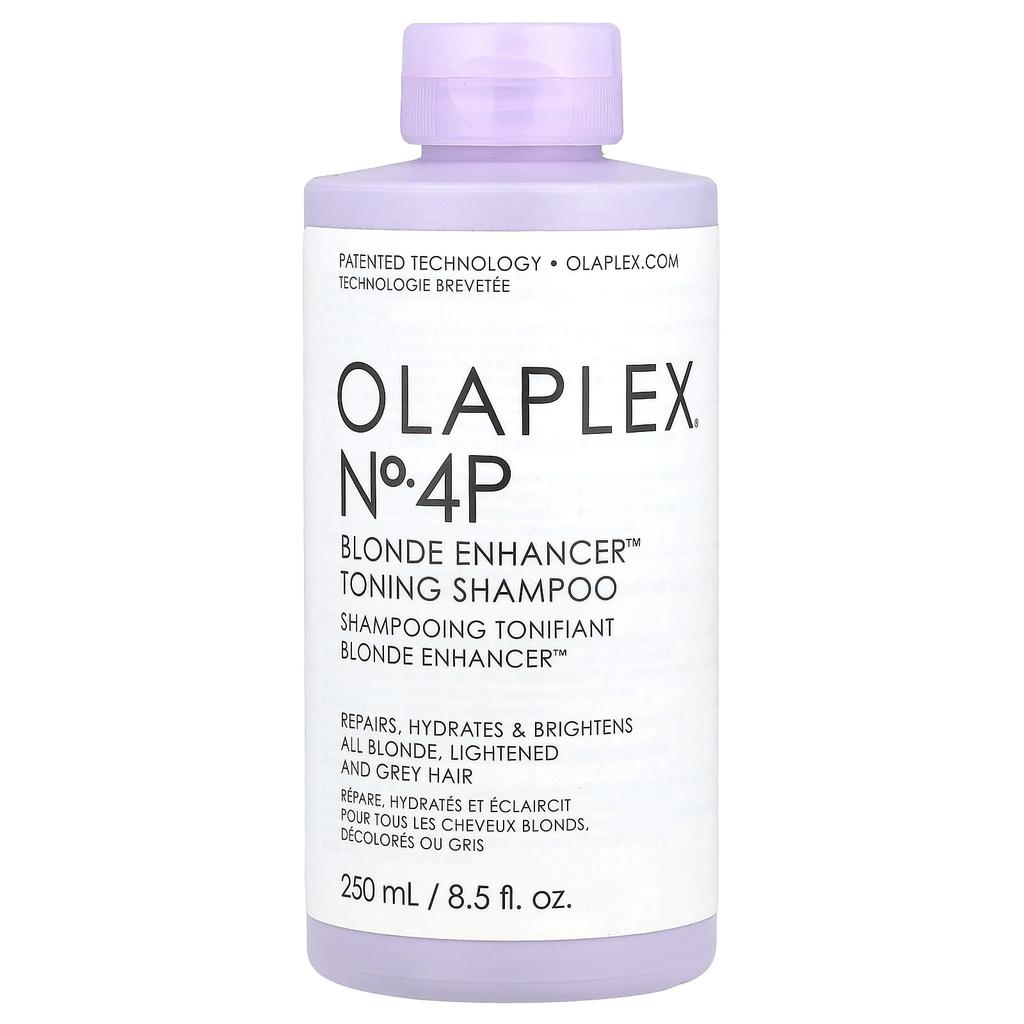 Olaplex No. 4P Blonde Enhancer™ Toning Shampoo, 8.5 Fl Oz (250 Ml)