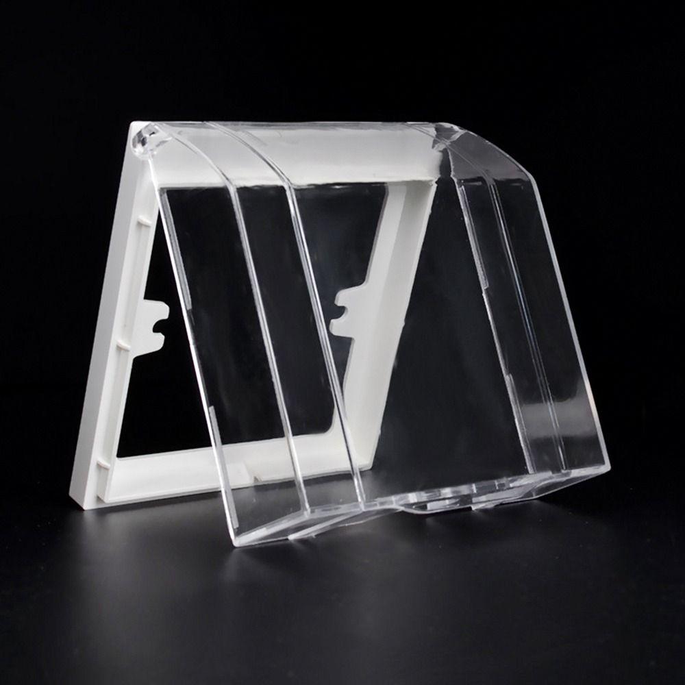 Настенный выключатель Защитный чехол Самоклеящаяся защитная розетка Брызгозащищенная коробка Ванная комната