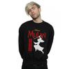 Disney Mens Mulan Movie Warrior Silhouette Sweatshirt