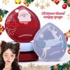 1-10Pcs Christmas Marshmallow Powder Puff Soft Thick Wet Dry Dual Use Red Blue Makeup Sponge Face Beauty Makeup Application Tool