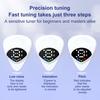 1/2/3Pcs 2 in 1 Guitar Tuner And Pick Digital Guitar Pick with LED