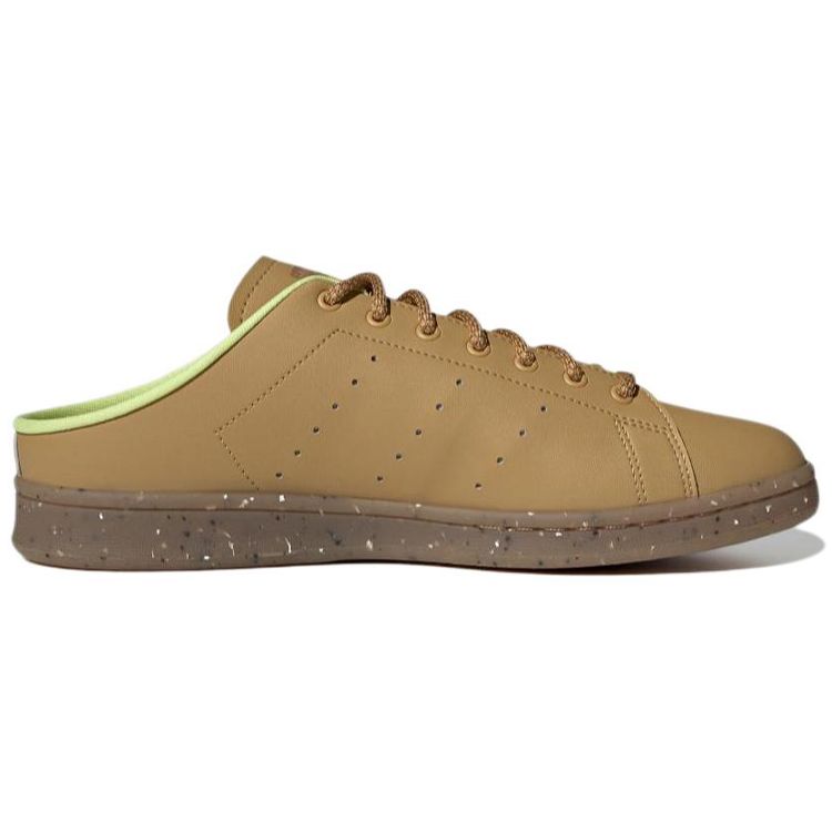 adidas Кроссовки унисекс Stan Smith Mule Plant and Grow Коричневые золотисто-бежевые полузамороженно-желтые GY9666