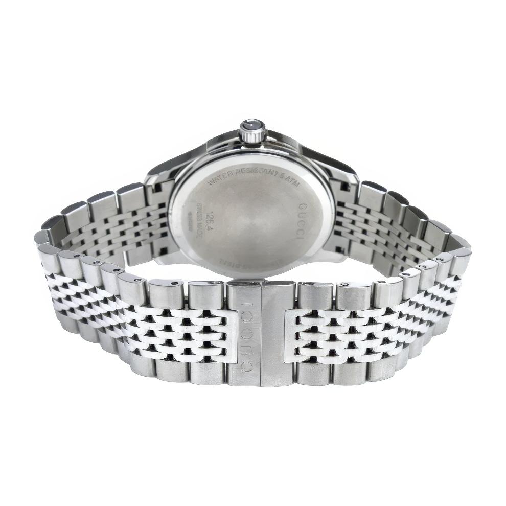 Gucci YA126401 G-Timeless Silver Dial Men's Watch