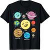Solar System Funny Outer Space Planet Party T Shirt T-Shirt