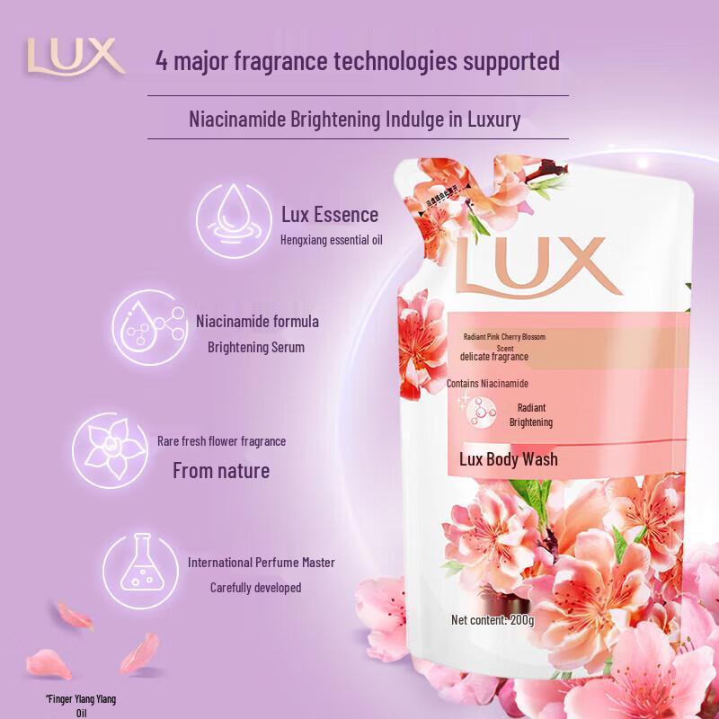 LUX Brightening Niacinamide Shower Gel Refill