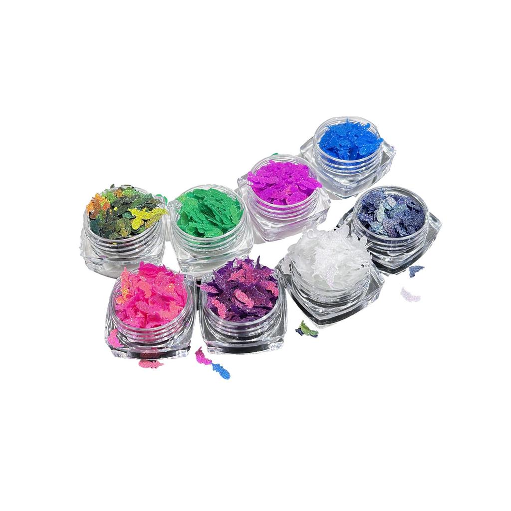 Светоотражающие пайетки для нейл-арта «Северное сияние», эффект «битого бриллианта», блестки, кристальный взрыв