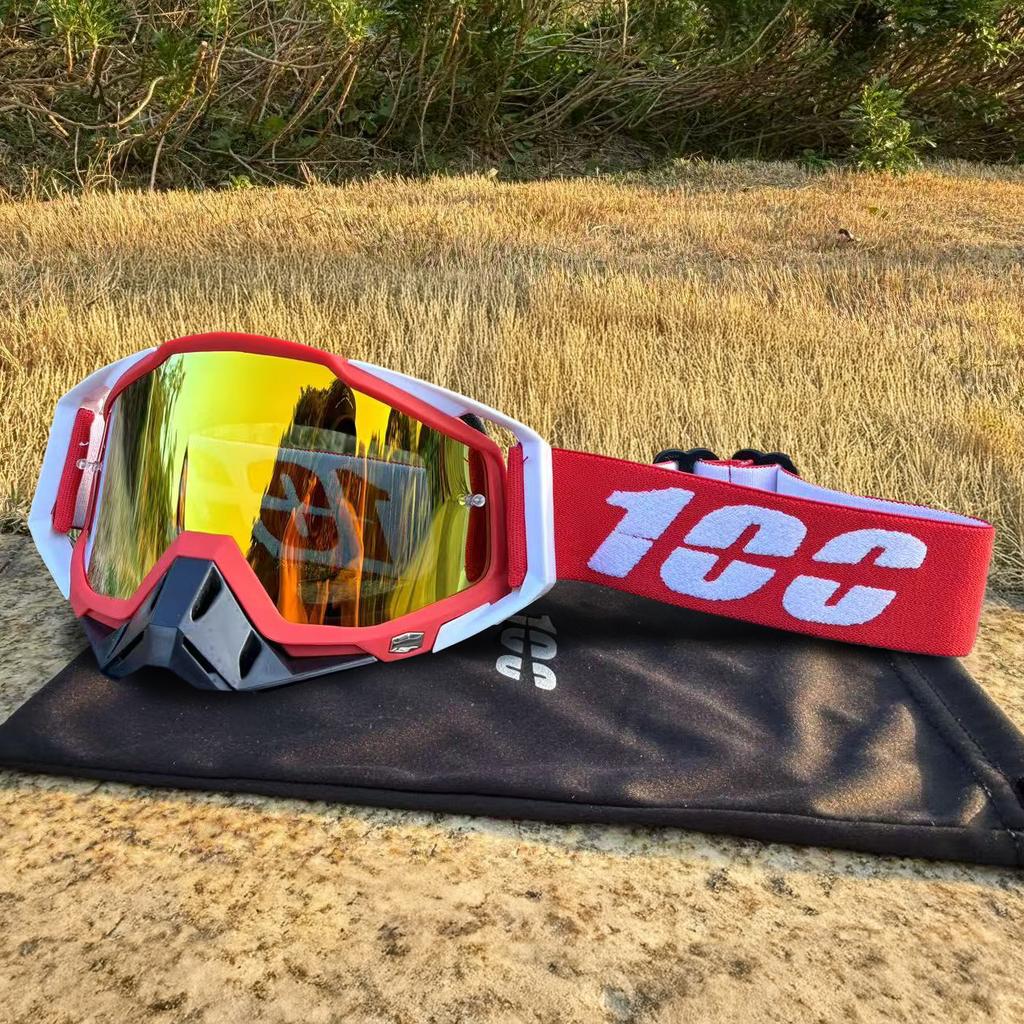 100 New Motocross Goggles Moto Glasses Outdoor Sport Cycling Dirt-Bike Off-Road Sun Glasses MX ATV Men Motorcycle Helmet Goggles