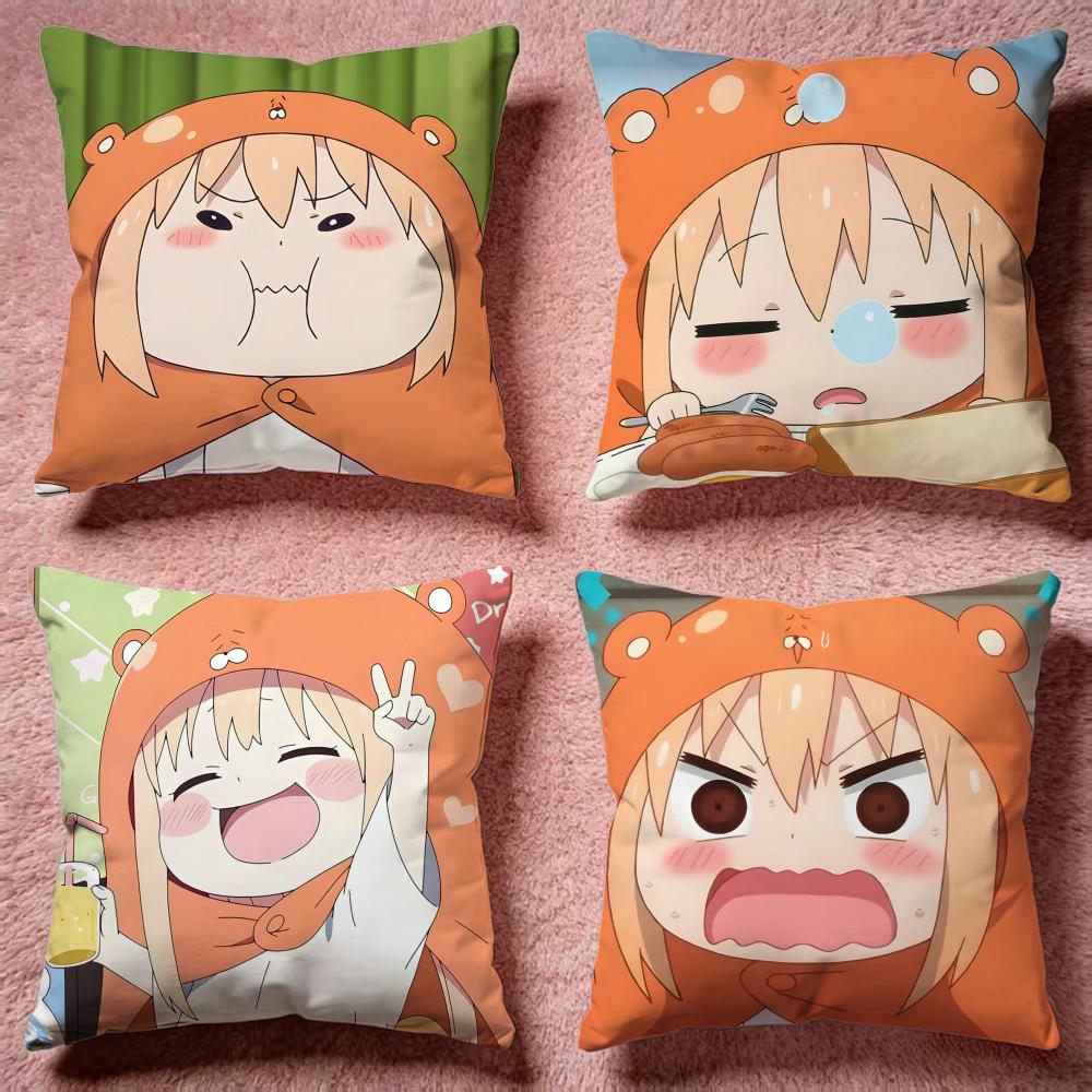 Fashion HHimouto Umaruchaning Cushion Cover Premium SkinFriendly Pillow Case MultiPurpose for Home Office Travel