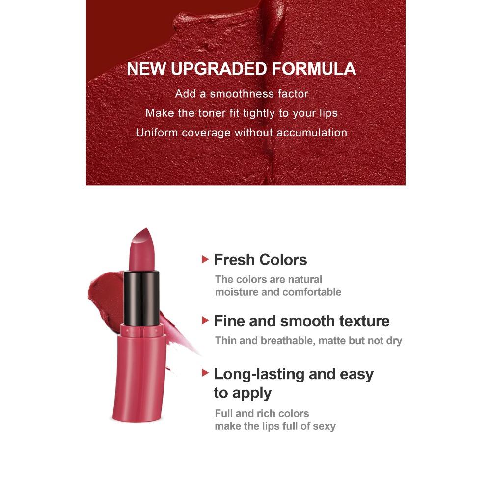 HANDAIYAN Дугообразный блеск для губ Lippenstift Make-up Natuerlike Lip Glêsmatte Long Lipgloss Echte Set