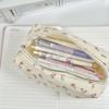 Fresh Style Pencil Cases Small Flowers Pen Bag Pen Box Floral Pencil Bag  Stationery Gift