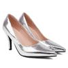 Fashion Elegant High Heels Pumps Shoes Woman Luxury Gold Silver Women's Heeled Point Toe Party Office Wedding Shoes Ladies Large Size 45