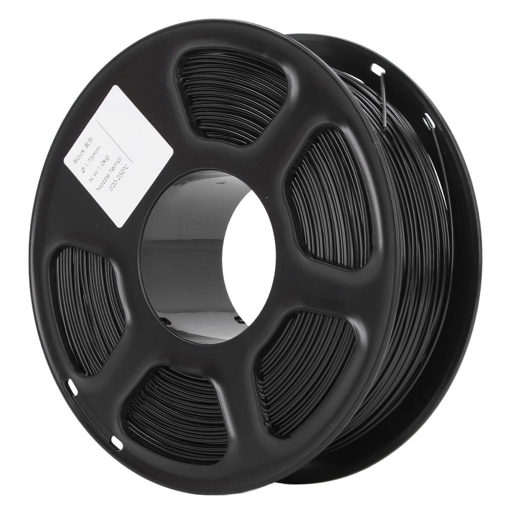 3D Printer Filament 1.75mm 2.2lbs Net Weight 220 to 250 Celsius Pure Color PETG Filament for Refilling Replacement