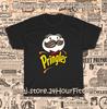 Новая футболка с логотипом картофельных чипсов Pringles для мужчин, американский размер S-5XL, унисекс