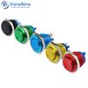 16mm Metal Push Button Switch VaneAims Self Reset Momentary Oxidation Red Blue Black Green Yellow High Head Mini Electric Switch