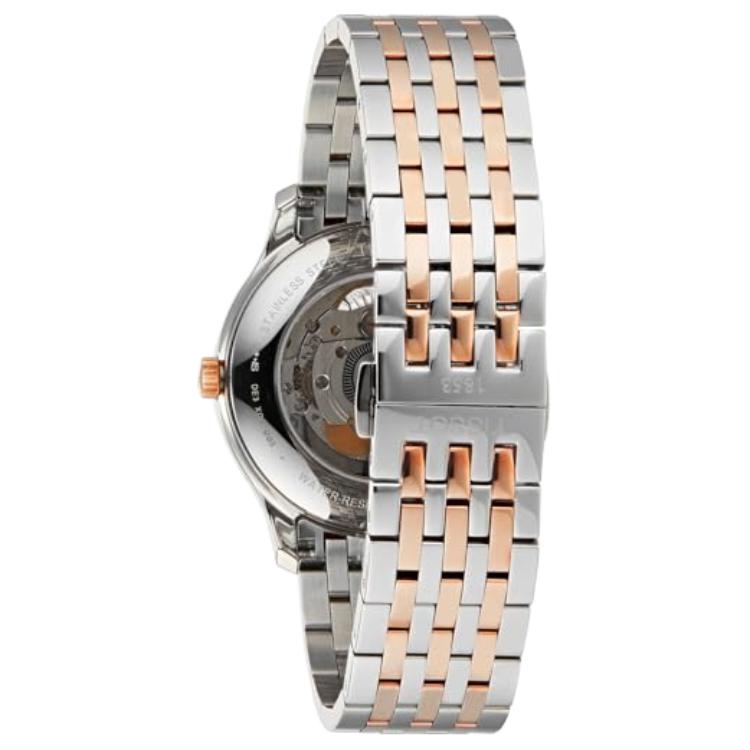 Tissot Коллекция Junya Автоматический Механический Механизм Водонепроницаемость 30м Мужские Часы Часы 40мм Белый Циферблат T063.907.22.038.01