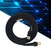 300CM RJ45 To USB 2.0 Barcode Scanner Cable PVC Construction Extension Cable Suitable for Enhancing Data Transfer