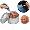 Copper Wire Cleaning Ball Iron Nibs Soldering Waste Absorption Iron Nib Cleaner De-Soldering Steel Wire Ball