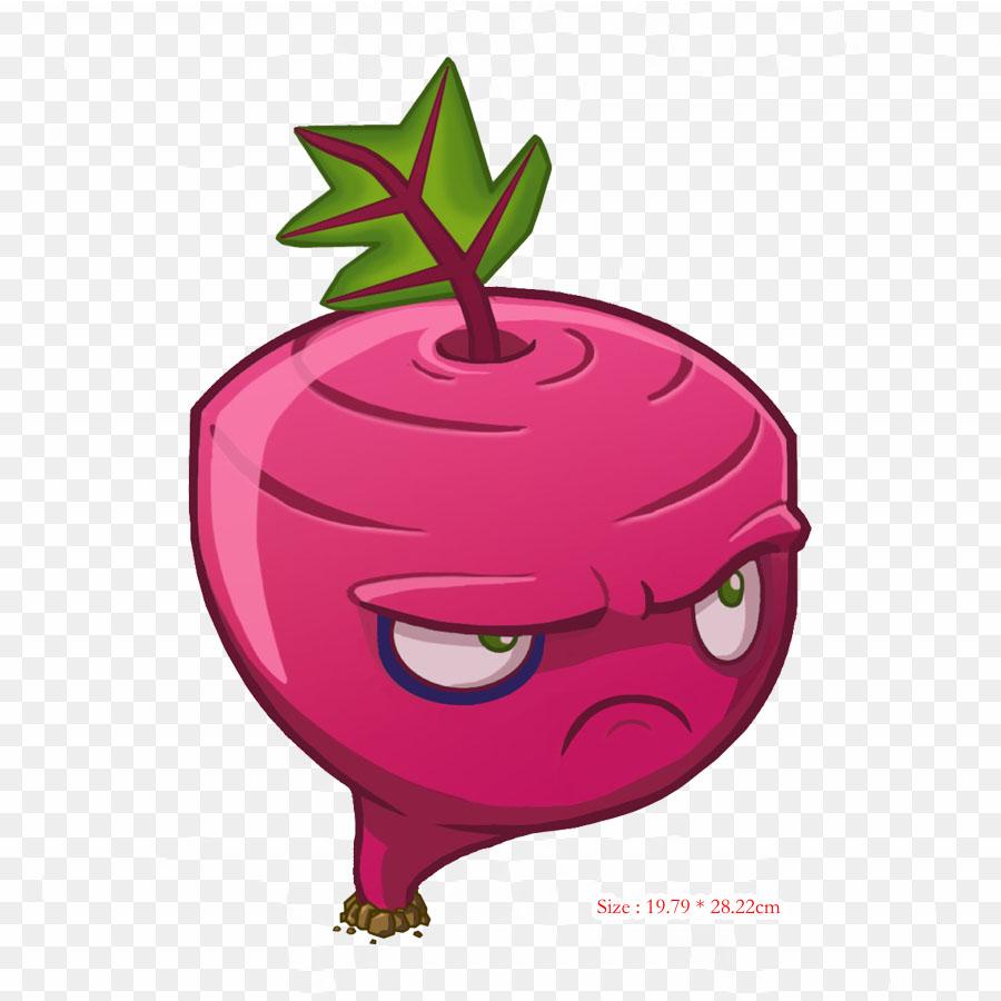Beet Pvz 2 Plants Vs Zombies 2 It'S About Time Plants Iron On Heat Transfer Printing Vinyl Patches Sticker for Clothes DIY Appliques Washable Patches
