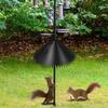 1/2 Pcs Squirrel Proof Baffle Metal Pole Mount Squirrel Guard Stopper for Outdoors Birds Feeder Pole And Shepherd's Hook