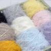 100 г/рулон DIY Crafting Искусственный мех норки Вязание крючком DIY Crafting Shining