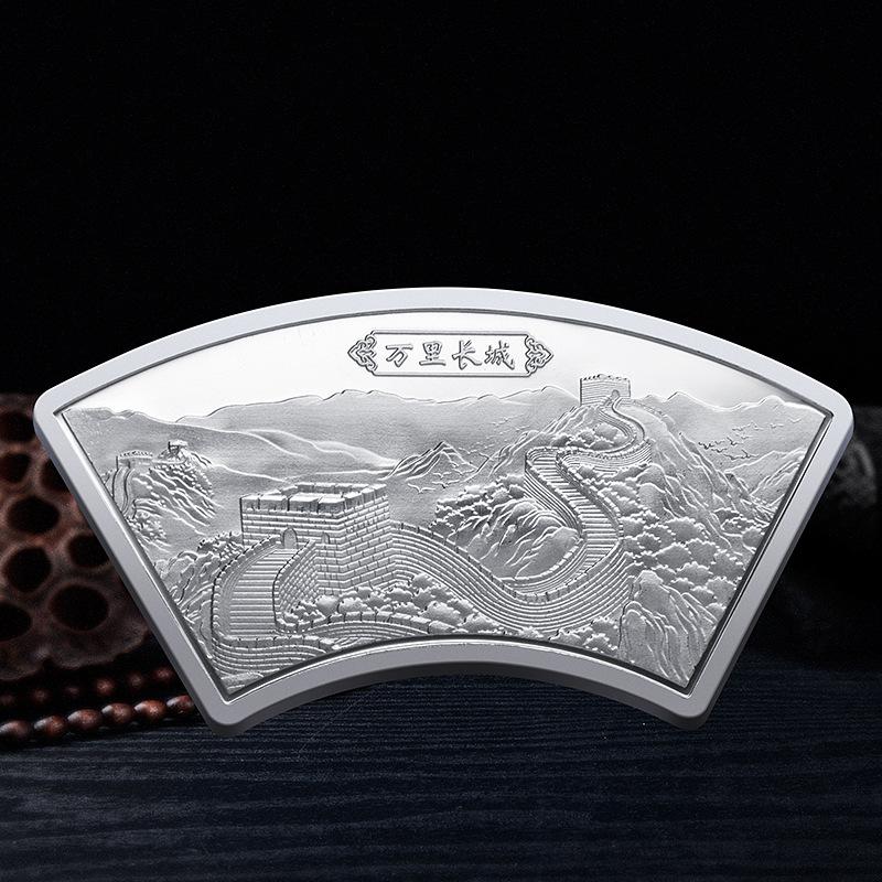 Карта ландшафта на тысячу миль, набор памятных медалей, трехмерный рельеф, цветная памятная медаль, рождественский подарок, наполнители для чулка