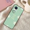 green aesthetic Funda For Huawei P20 P30 P40 P60 Pro P Smart Nova 9 5T Honor Magic5 Lite X8 X9 a 50 70 Case