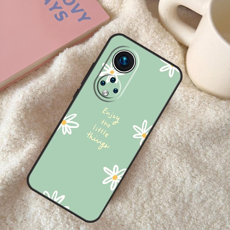 green aesthetic Funda For Huawei P20 P30 P40 P60 Pro P Smart Nova 9 5T Honor Magic5 Lite X8 X9 a 50 70 Case