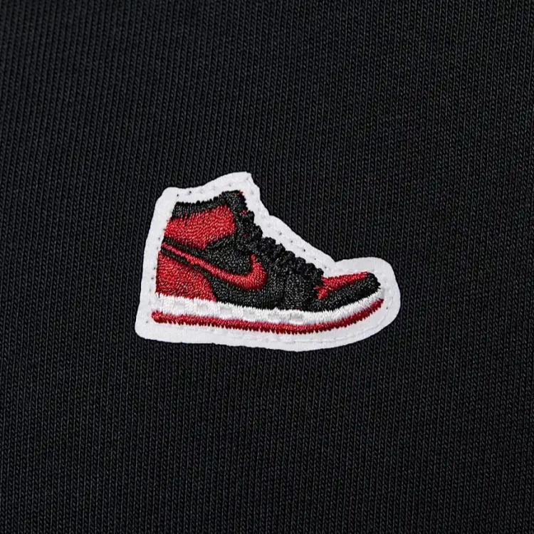Jordan Air T Shirt Black Teenagers Kids' HF2078-011