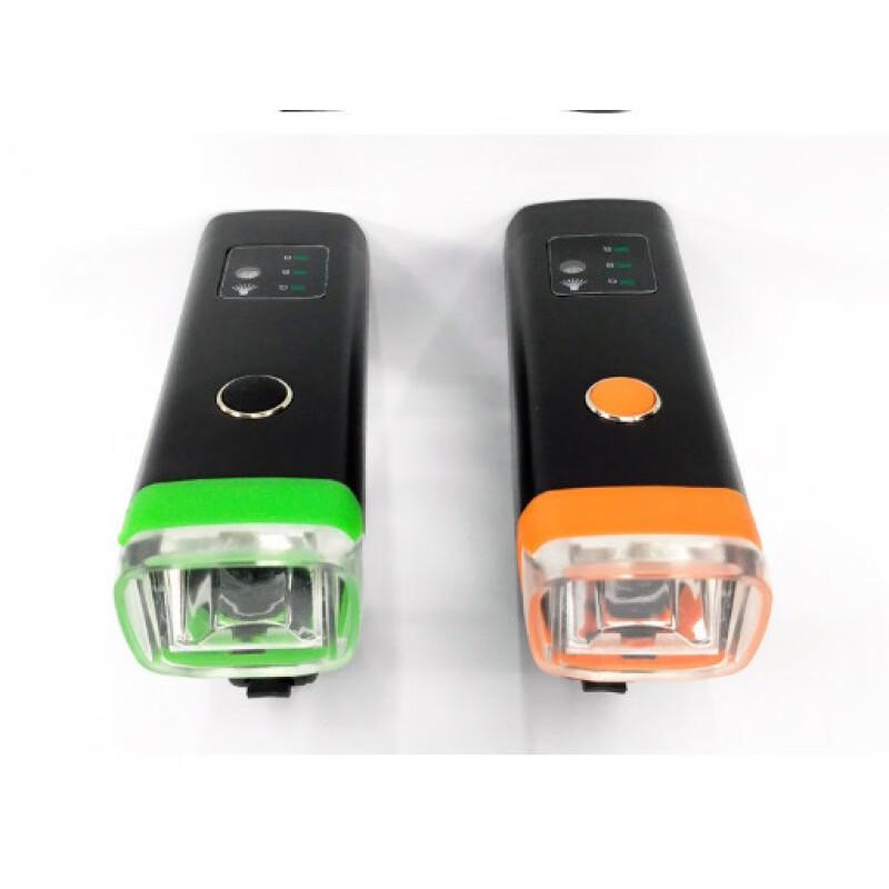 UOSU USB Перезаряжаемый Передний Велосипедный Фонарь и Набор Задних Фонарей 056