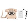 Audio Message Book Voice Record Vintage Telephone Recorder with Wireless BT Function Wedding Phone C
