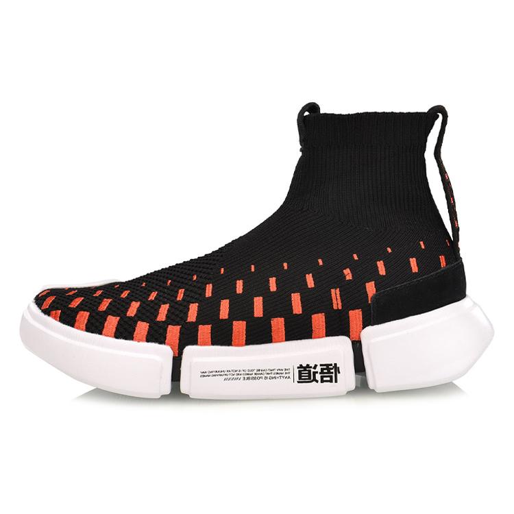 Li Ning Мягкое и удобное Дышащее покрытие Легкое Дышащее, Легкое покрытие Высокие кроссовки AGBP031-5