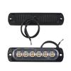 6SMD 12V24VTruck LED Постоянный предупреждающий свет Боковой габаритный фонарь Решетка Световая панель Автомобильный маячок Индикаторы Световая лампа Желтый дорожный светодиодный фонарь