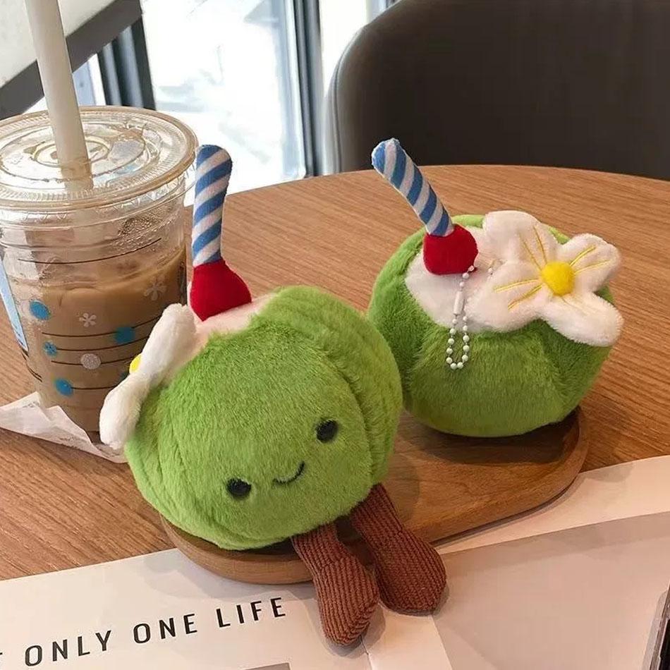 Simulated Stuffed Fruit And Vegetable Soft Cute Cartoon Plush Toys Lemon Pumpkin For Baby Kids Appease Soother Toy Gifts