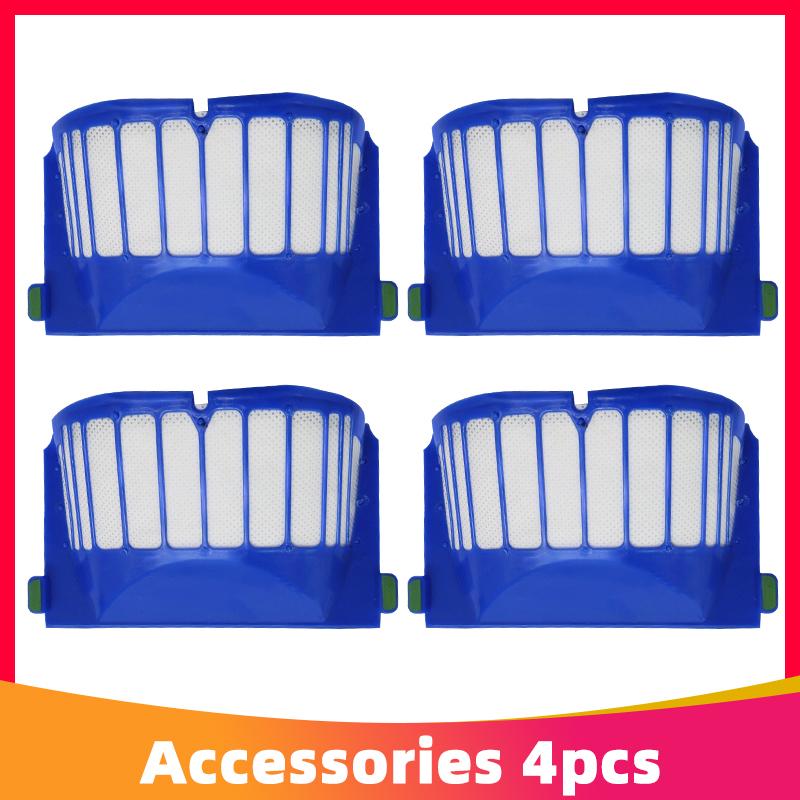 For iRobot Roomba 600 Series 615 664 671 690 691 694 650 660 685 Robot Vacuum Cleaner Main Brush Side Brush Hepa Filter Parts