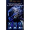 Q58-MAX мотоциклетный шлем Bluetooth гарнитура Интерком светодиодная подсветка двойной 500M IP65 рейтинг глубокая водонепроницаемость стерео FM радио Интерфон