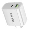 Быстрая зарядка 3.0 65 Вт GaN AU UK US EU Phone USB C Plug Fast Charger для iPhone 13 12 11 iPad Xiaomi 12 USB PD Charge Port