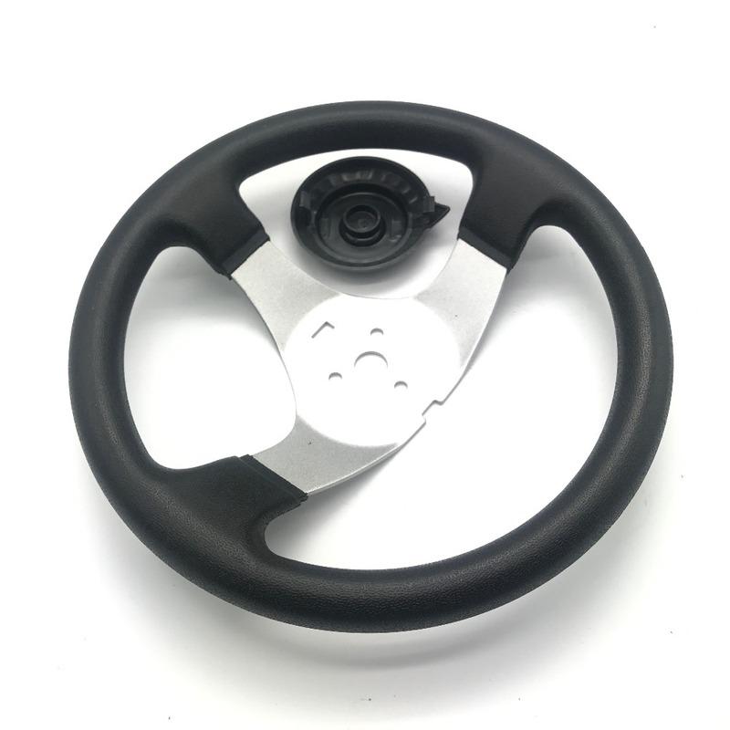 New Go Kart Buggy Quad Left Steering Wheel For Hammerhead Kandi JCL Parts 150CC 250CC 300MM