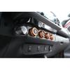 Orange Aluminum Central Console CD Knob Cover Trim For Toyota Tacoma 2016-