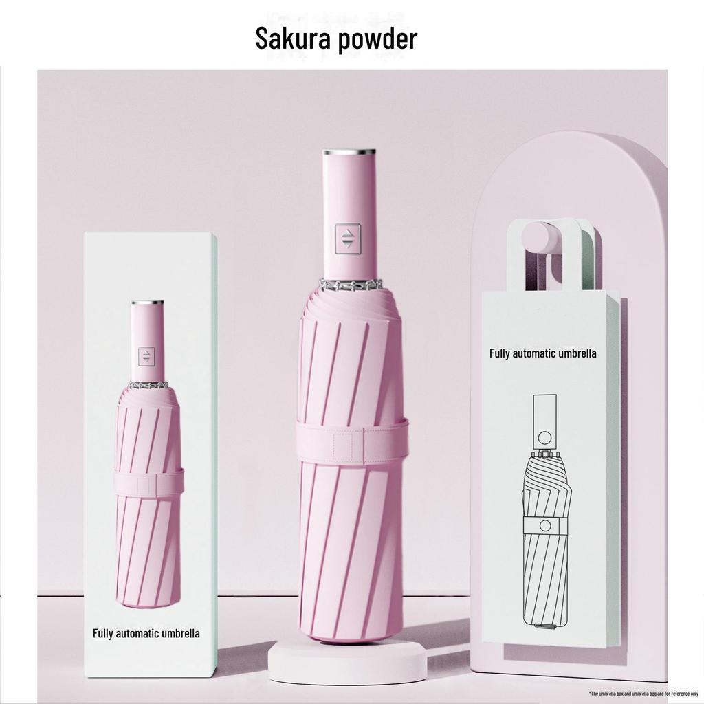 "Automatic Reverse Folding UV-Protection Umbrella for Men & Women"