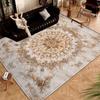 Persia American Carpet for Living Room Vintage Home Decor Luxury Rugs Non-slip Bedroom Decoration Large Rug Washable Floor Mat