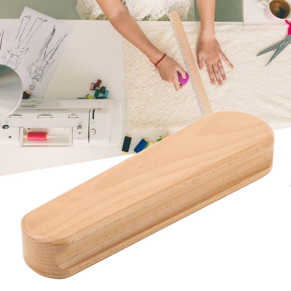Eco Friendly Clapper Sewing Tool Ergonomic Design Wooden Clapper Tailor Clapper Garment Making