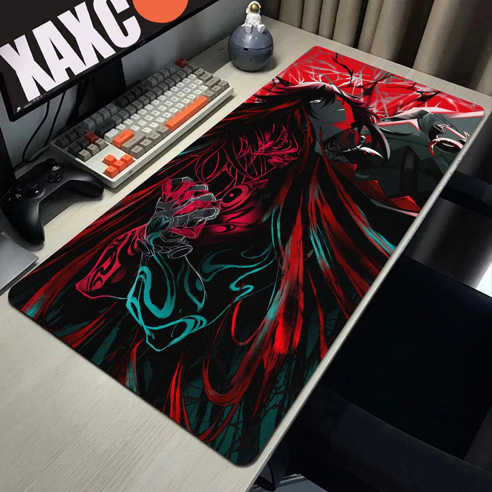 HYBXAXC Pad Ashveil Honkai Star Rail Computer Laptop HD Printing Mouse Pad Office Large Gaming Mousepad Rubber Non-Slip Desk Mat