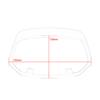 For Vespa SPRINT 150 2024 2025 Motorcycle Scooter Headlamp Ring Headlight Cover Head Lamp Protective Cover