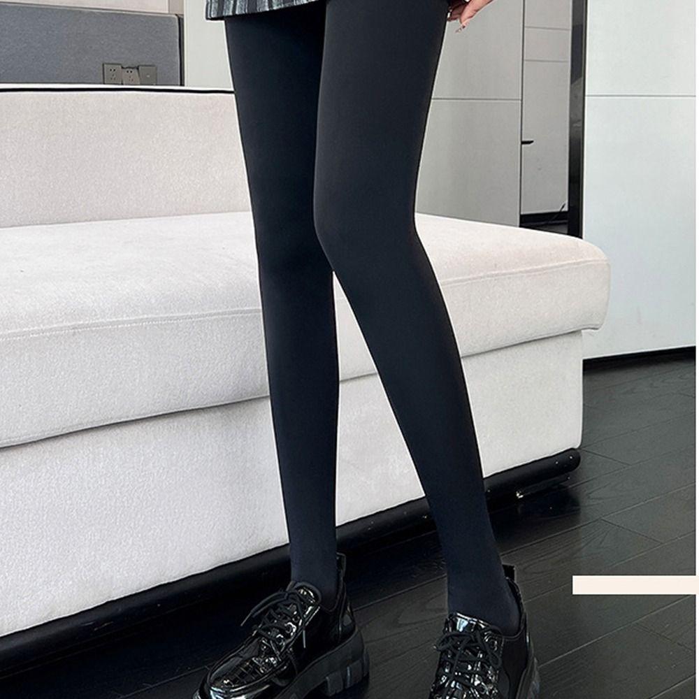 Nude Bottoming Pants Thicken Bare Leg Artifact Women Stockings Thermal Pantyhose Winter Pantyhose