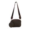 Stylish Urban Chic Pu Shoulder Bag For Women With Classic Plaid Design Trendy And Functional