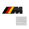 3D Metal Car M POWER Badge Emblem Deocration Sticker Auto Body Trunk Modification Decal For BMW  F13 F15 F16 F30 F34 F32 F31 E3