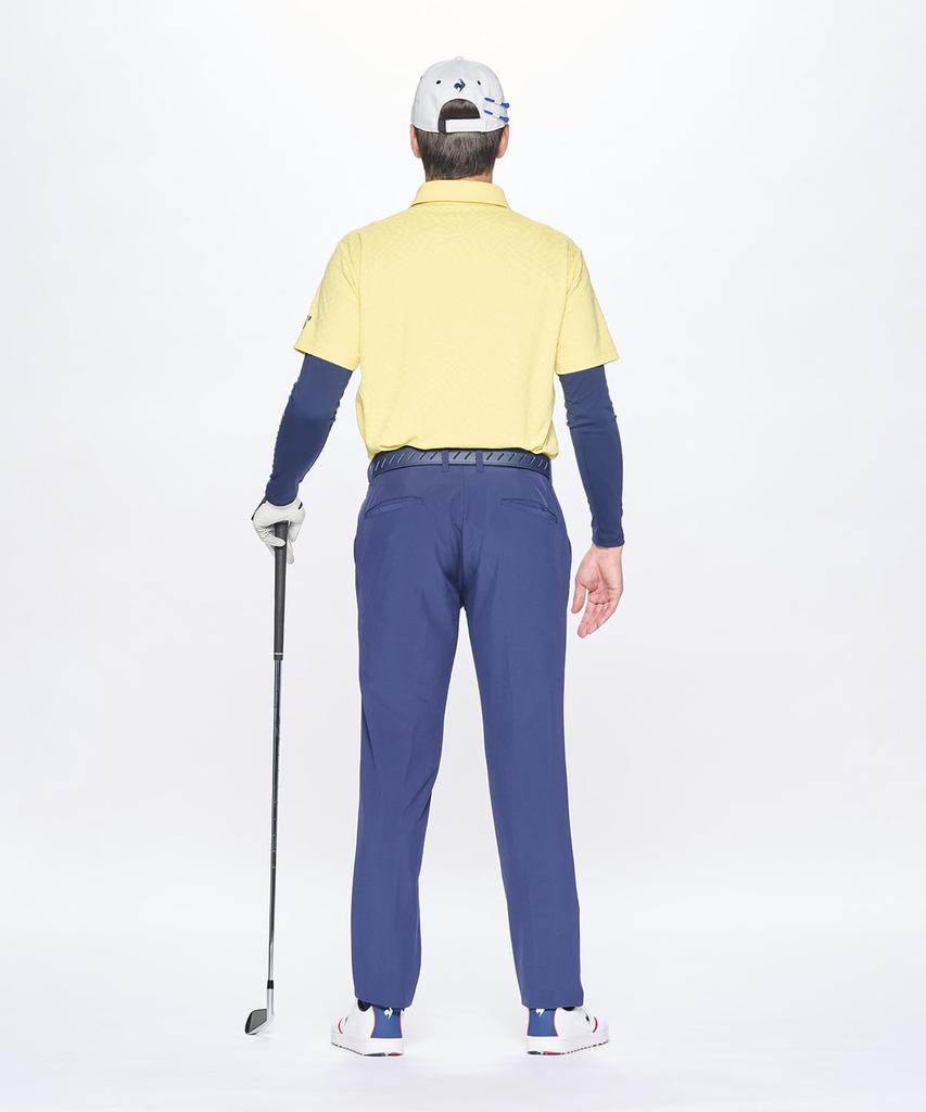 Брюки Coq Sportif Golf Слаксы Стрейч Однотонные Деловые Гольф LG5SLP00M NV00 [Le Golf] Мужские 2-сторонние (военно-морской флот)