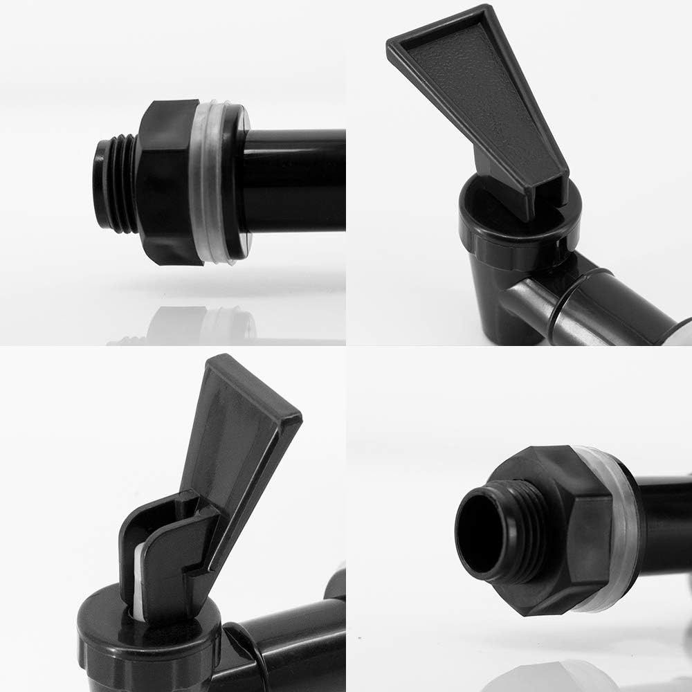 2 Pcs Replacement BPA-Free Plastic Faucet Jug Water Bottle Water Spigot